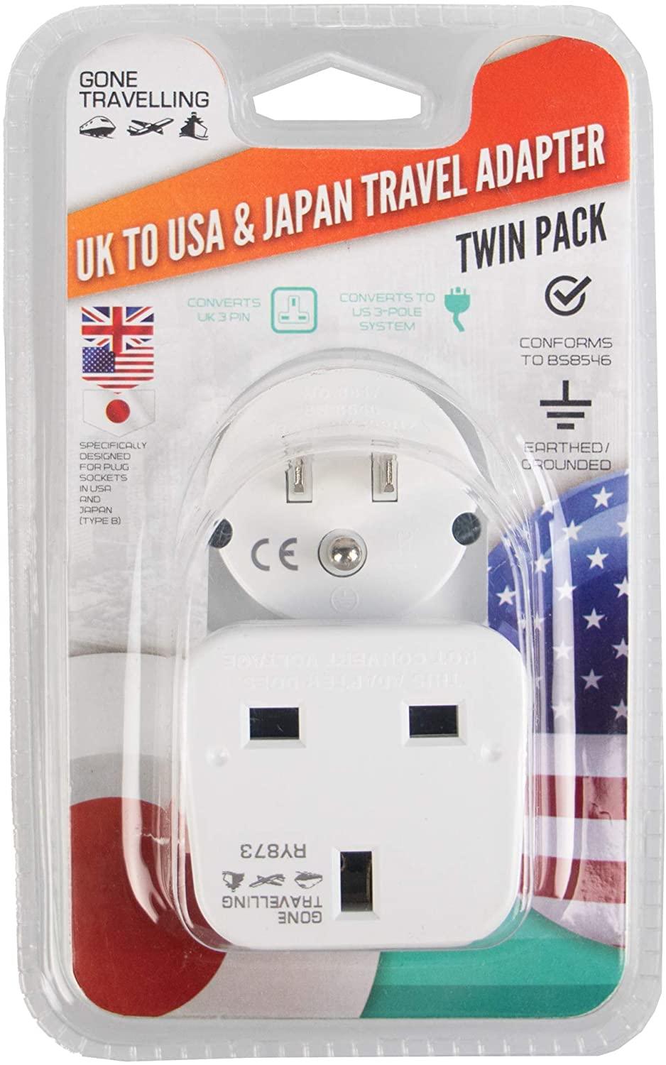 uk to usa travel adapter gone travelling