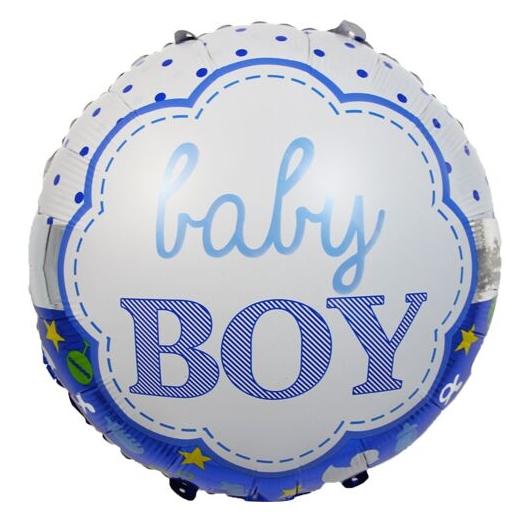 Single helium balloon - Baby Boy
