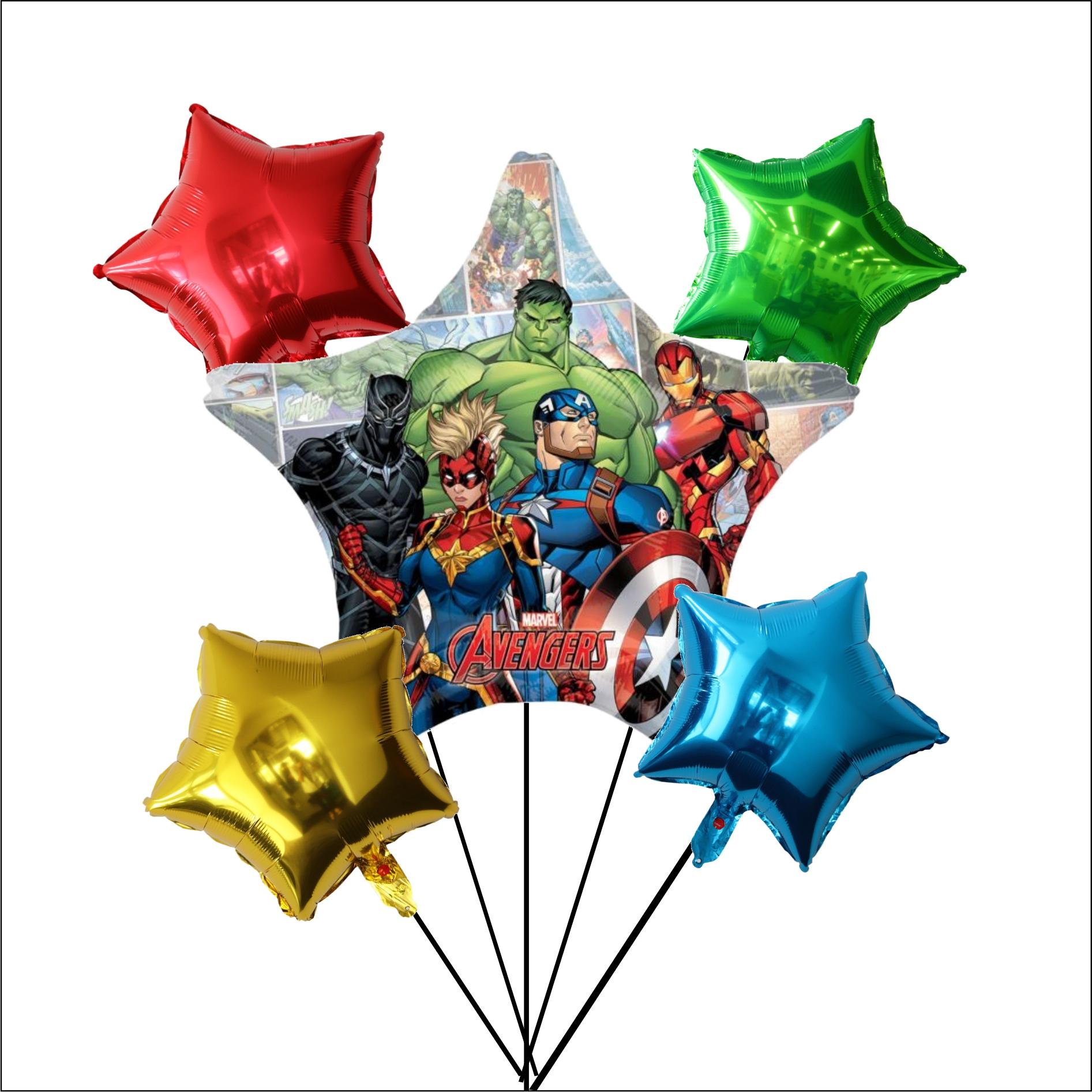 X-Large Balloon Bouquet - Marvel Avengers