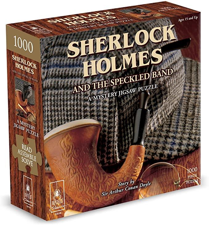 Mystery Jigsaw Puzzle - Sherlock Holmes and the Speckled Band