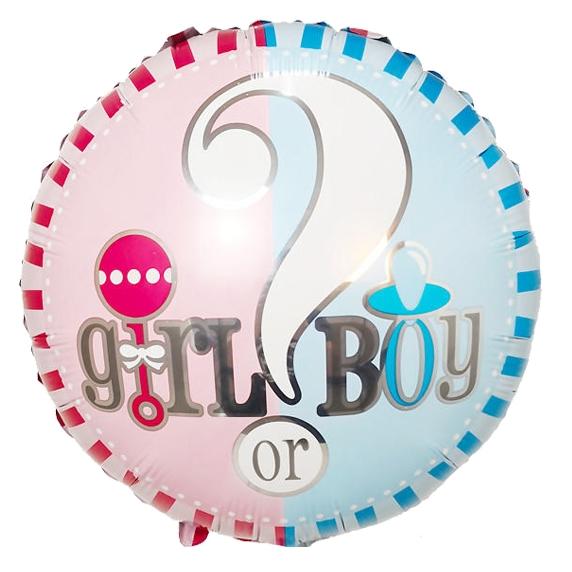 Single inflated foil - Baby Shower - Stars