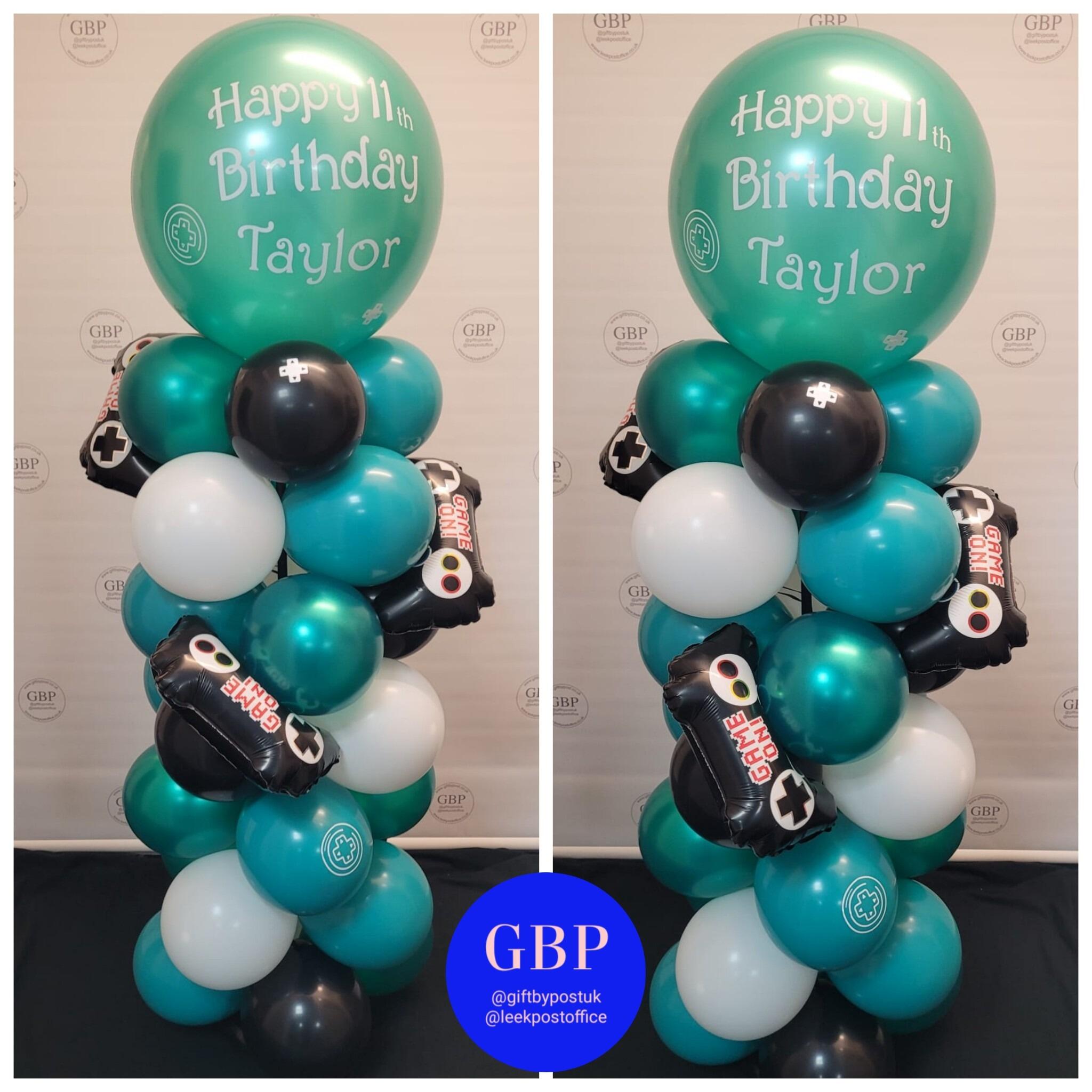 Balloon Column, green gaming