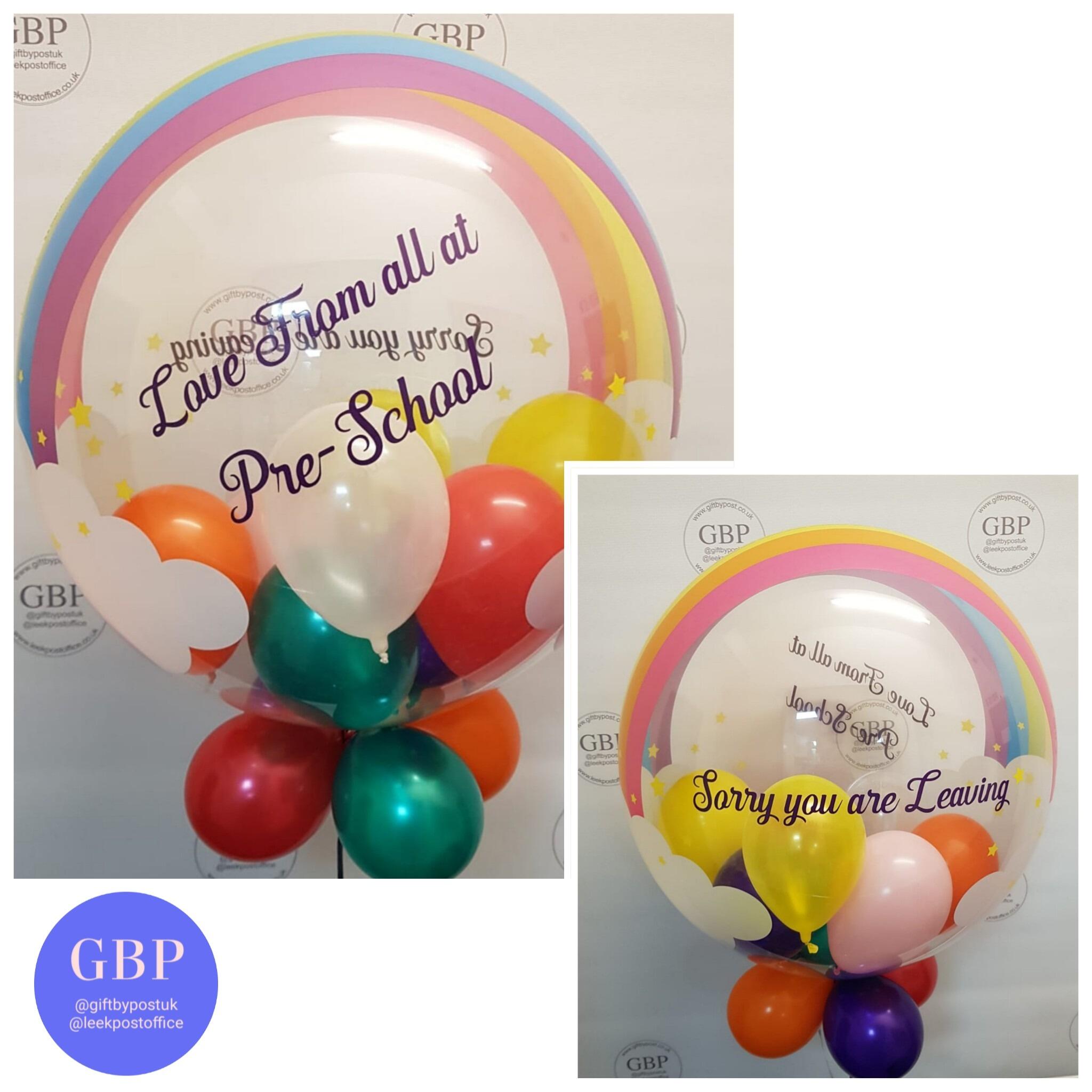 Retirement / Good Luck - Bubble Balloon Pre-School