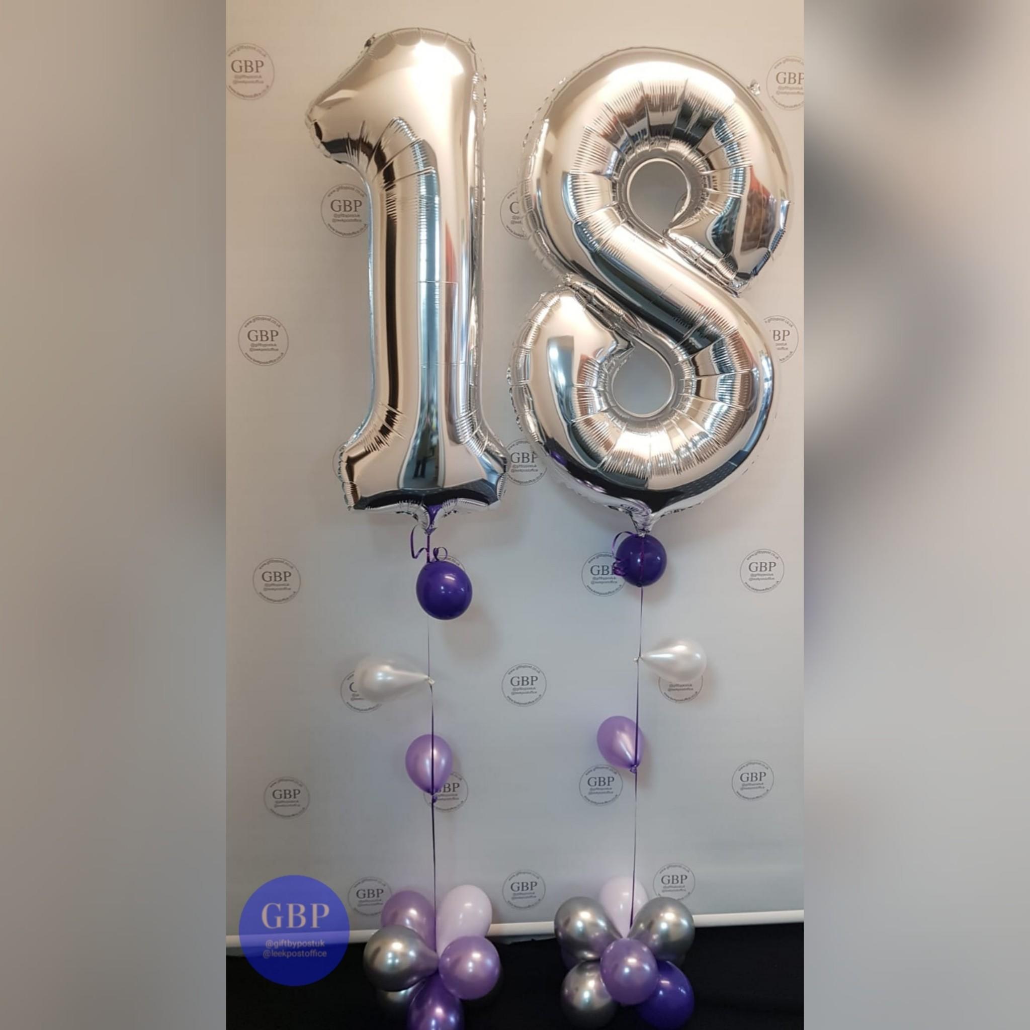Large Numbers Balloons, Age 18,