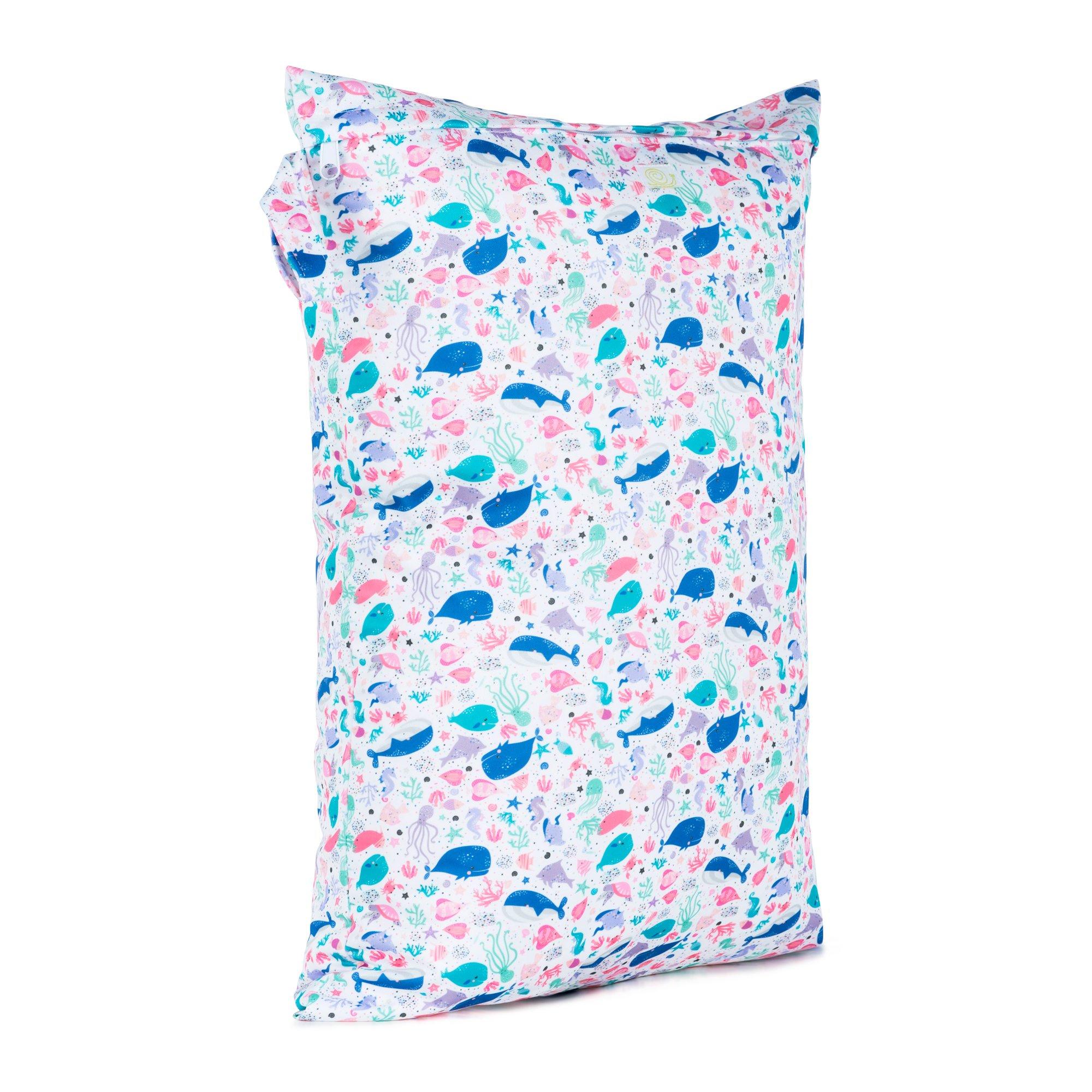 image of wet bag in oceans print