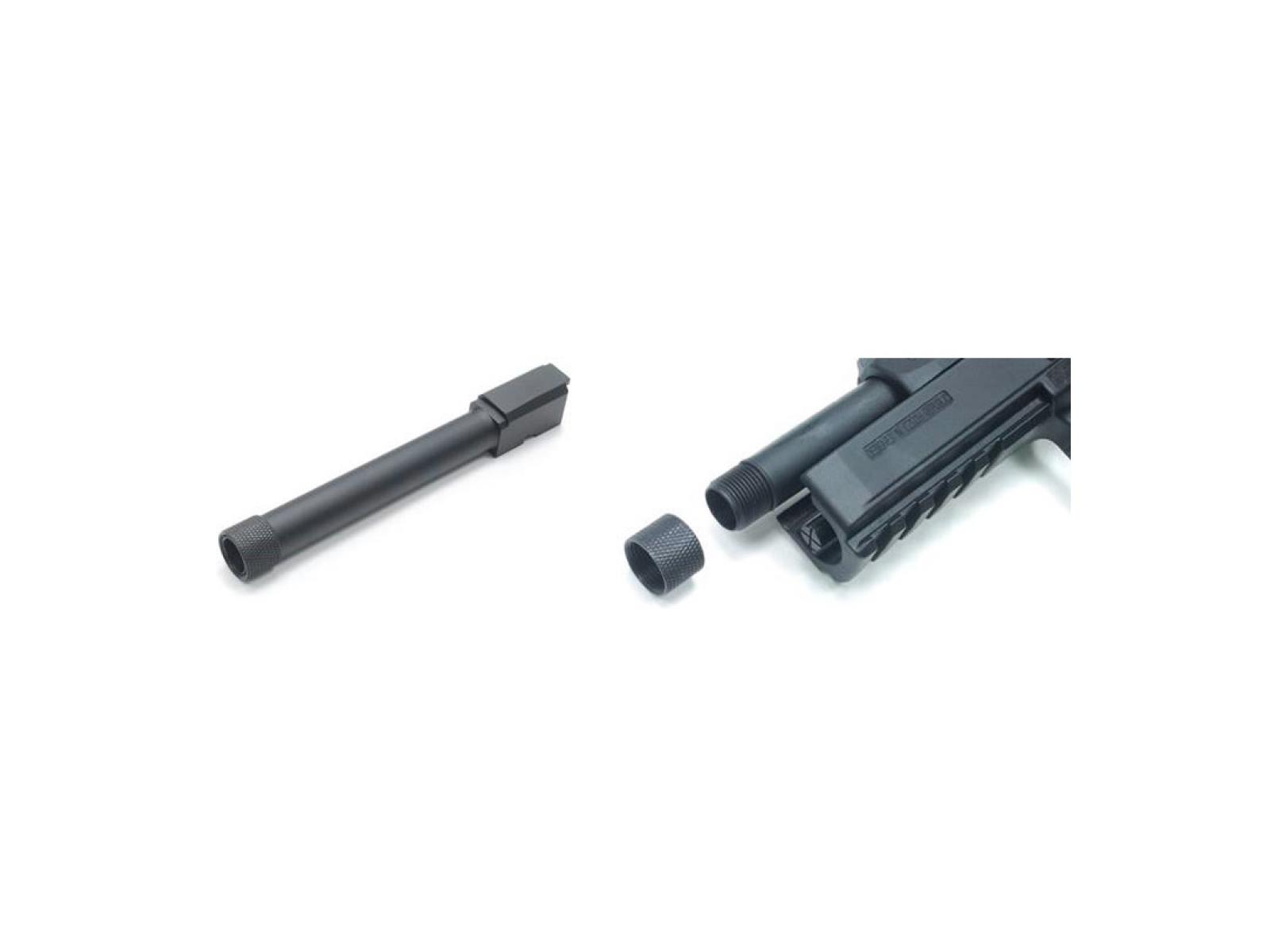 ASG Threaded metal outer barrel for CZ P09