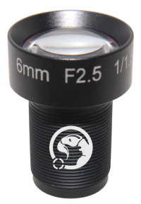 S-Mount 6mm f2.5 Lens
