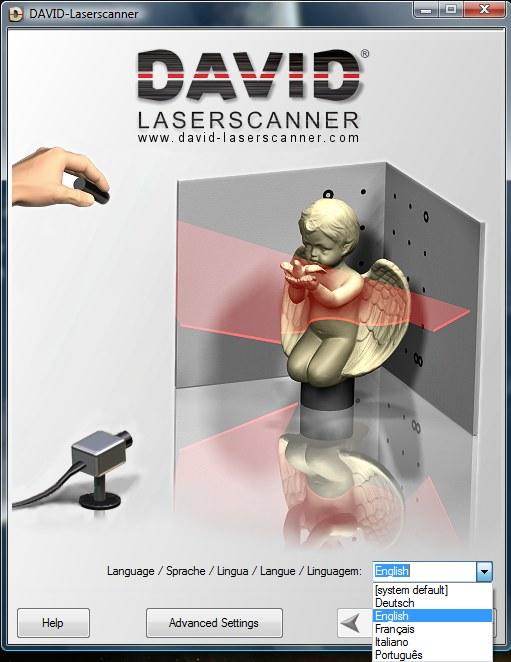 Which cameras to use with DAVID laserscanner?
