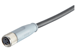 Connecting cable M8 axial 2m