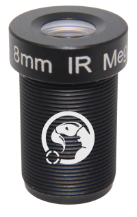 S-Mount 8mm f1.8 Lens