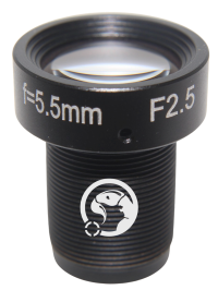 S-Mount 5.5mm f2.5 Lens