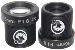 S-Mount 16mm f1.8 Lens