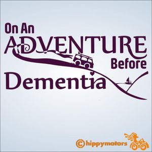 On an adventure decal