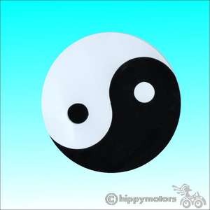 yin yang symbol for cars, caravans and camper vans by hippy motors