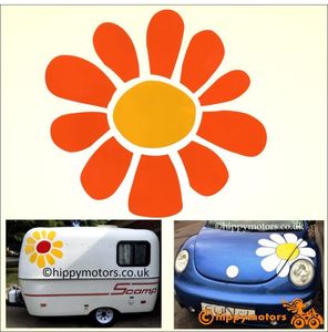 daisy vinyl sticker for vehicles walls caravans camper vans