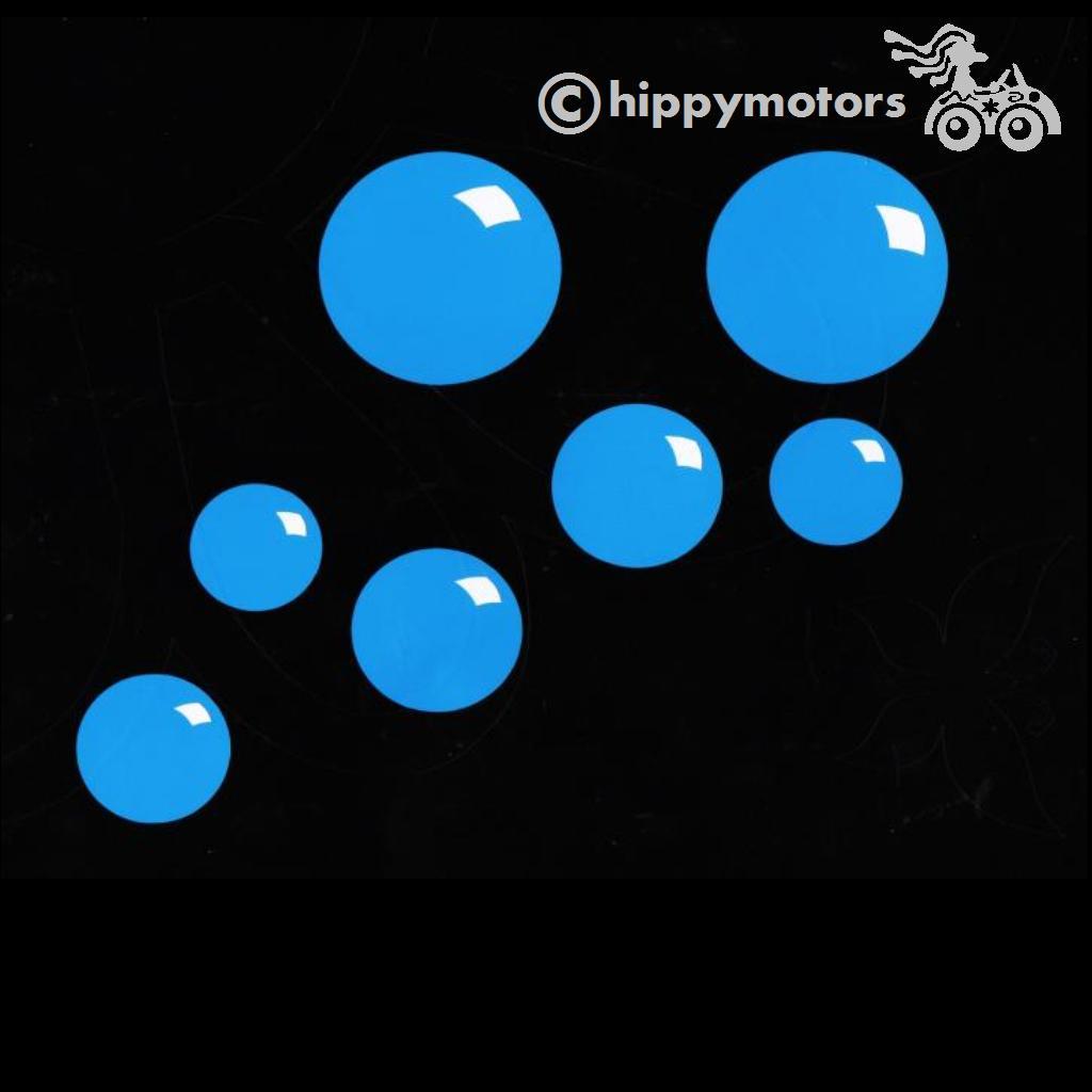 bubble stickers vinyl decal for vehicles and walls