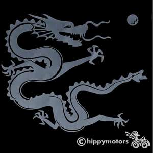 chinese dragon car decal sticker hippy motors
