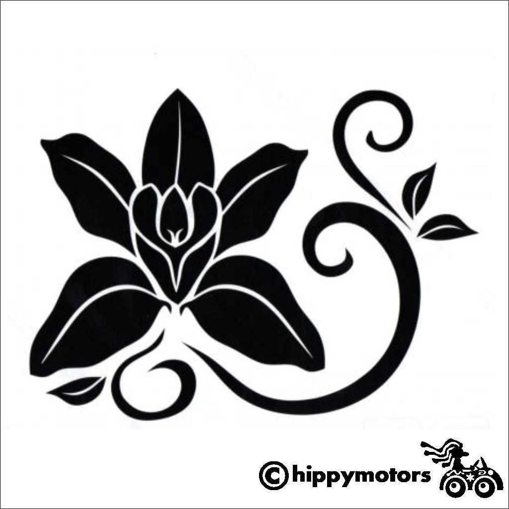 Orchid Decal for cars