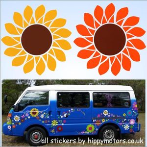 sunflower transfer for VW camper van caravan and cars