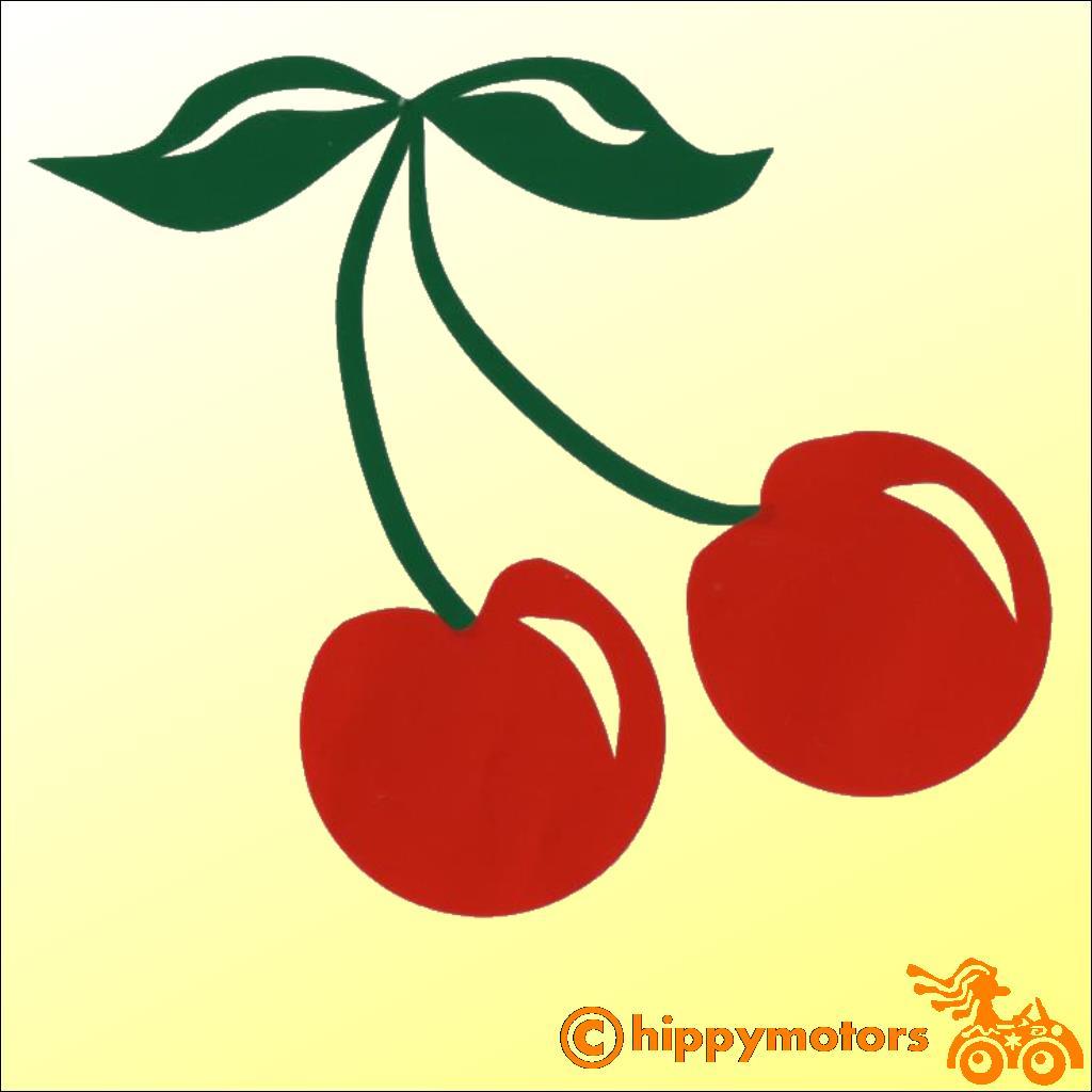 cherry stickers for cars windows walls