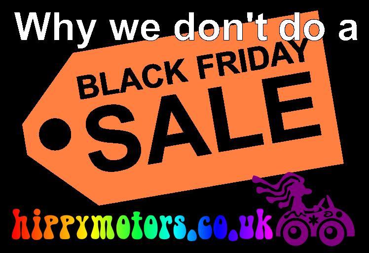 Hippy Motors as a gift and 'Black Friday' deals.