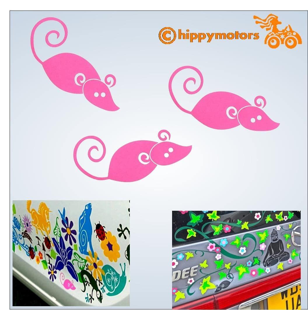 Mouse sticker mice decals for cars and windows