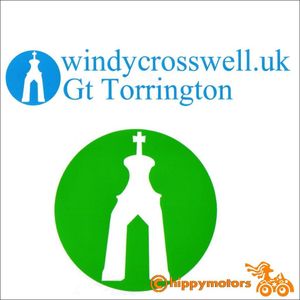 windy cross well great torrington supporters sticker