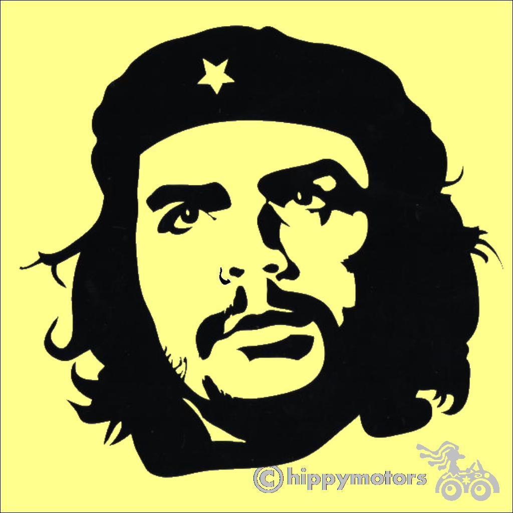 Che Guevara car sticker