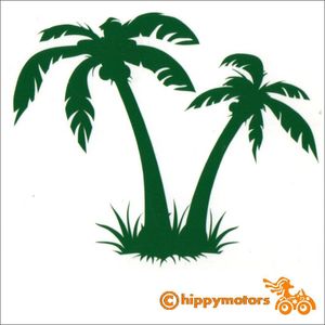 Palm Tree Decal for cars and campervans