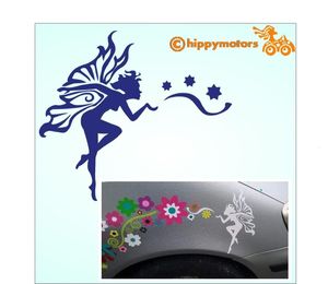 fairy kiss vinyl car sticker caravan decal