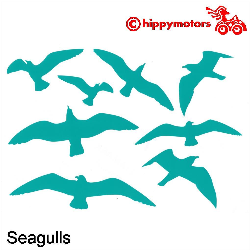 seagull decals for cars