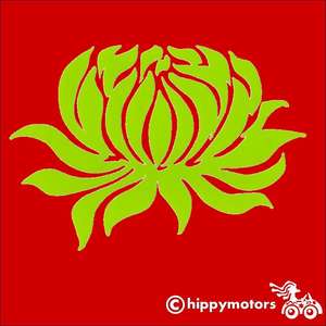 Water Lily Flower Decal for cars