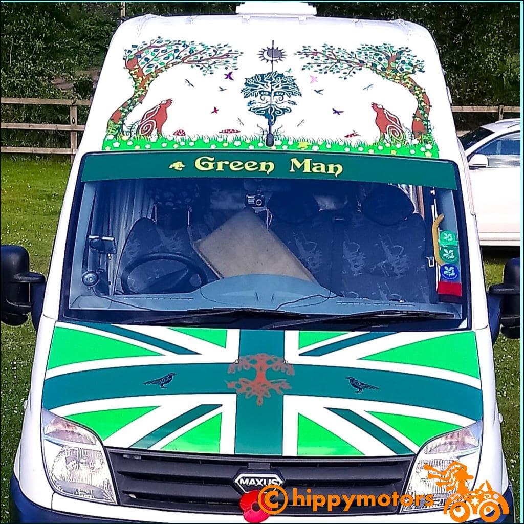 greenman sticker transfer for camper vans and caravans
