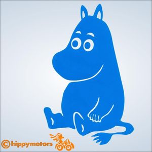 moomin car sticker decal for camper vans and cars