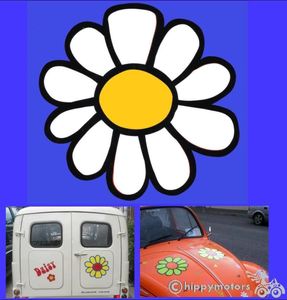 big u change daisy vinyl decal for caravans cars camper vans