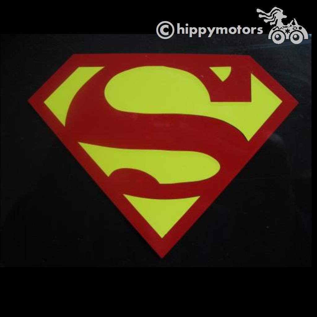 Superman logo decal