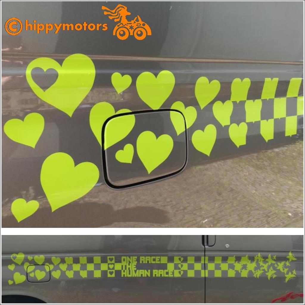 Racing Checks changing to Hearts vehicle graphics for cars