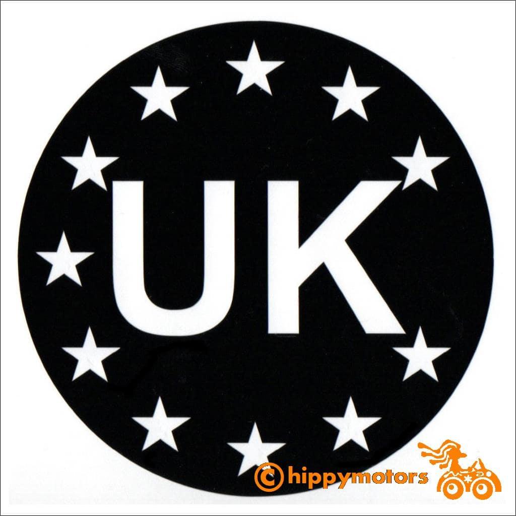 New UK id sticker pro leave