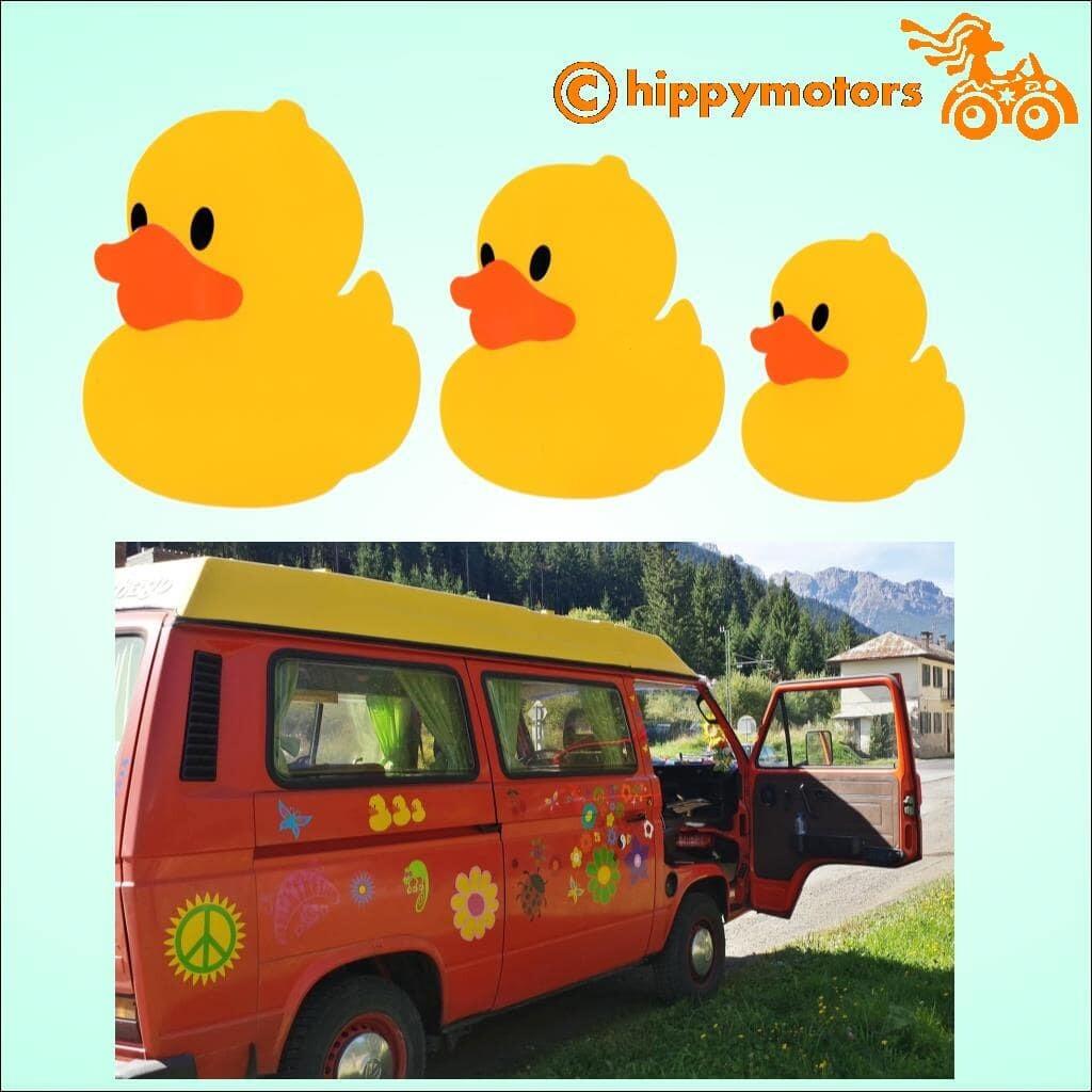 duck vinyl decal stickers for cars and campervans