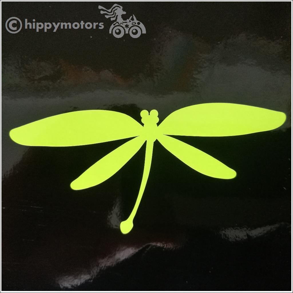 vinyl Dragonfly decal for windows and caravans
