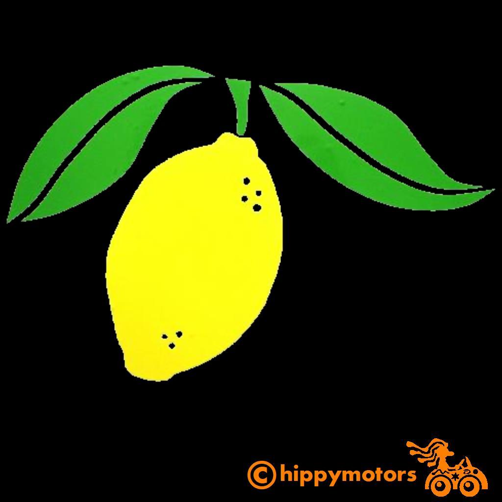 lemon vinyl sticker for vehicles windows walls