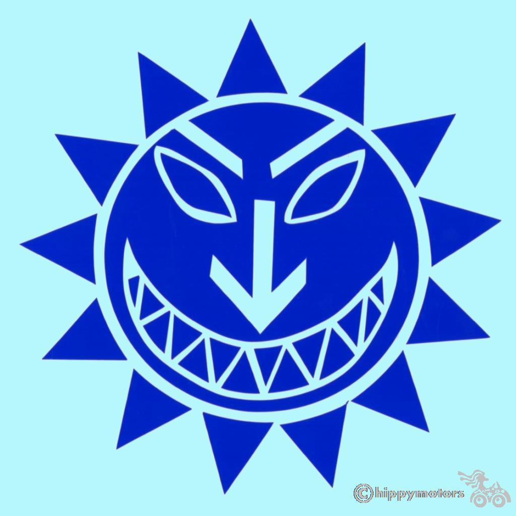 The Levellers face logo decal for cars caravans and windows