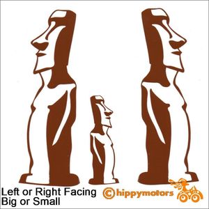 Easter Island Rapa Nui statue Decal for cars and vans