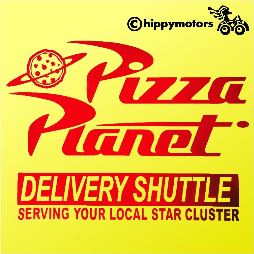 Pizza Planet decal