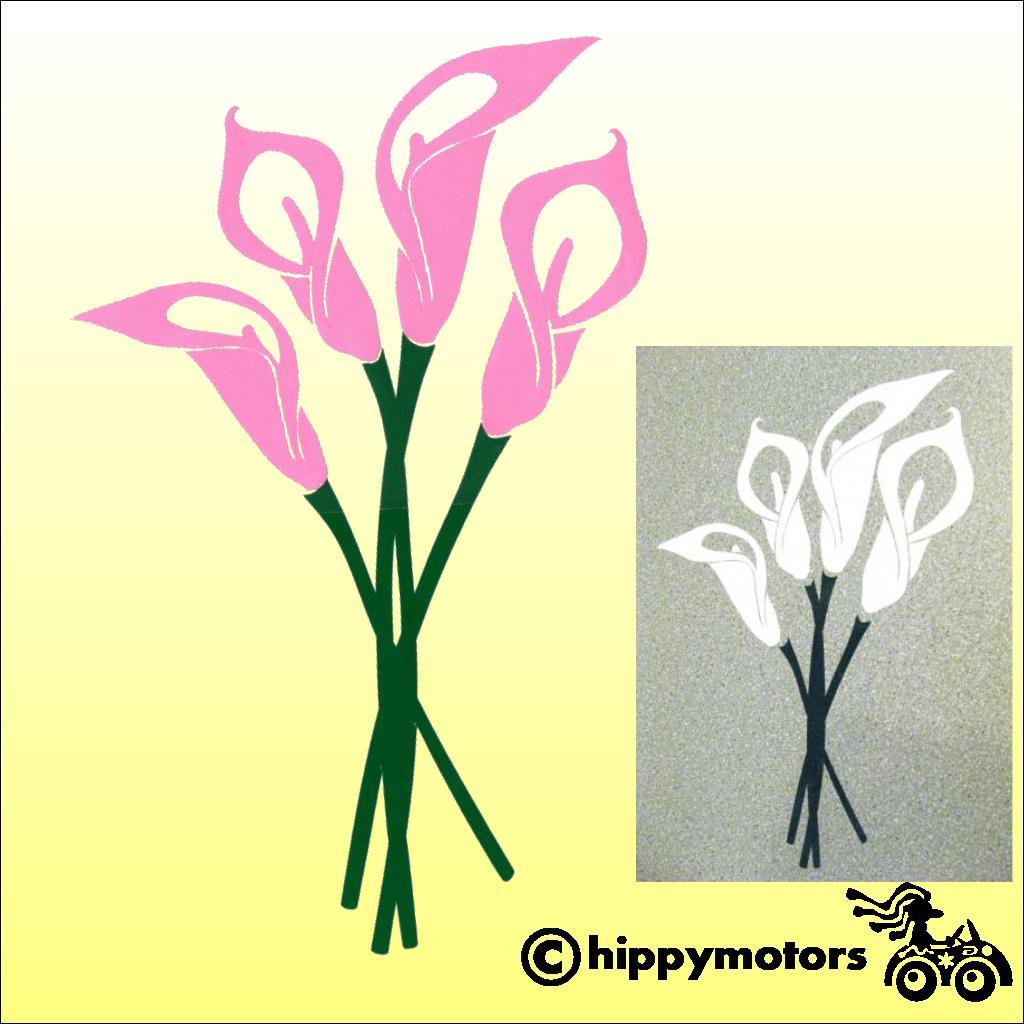 Calla Lily Decal sticker for Vehicles
