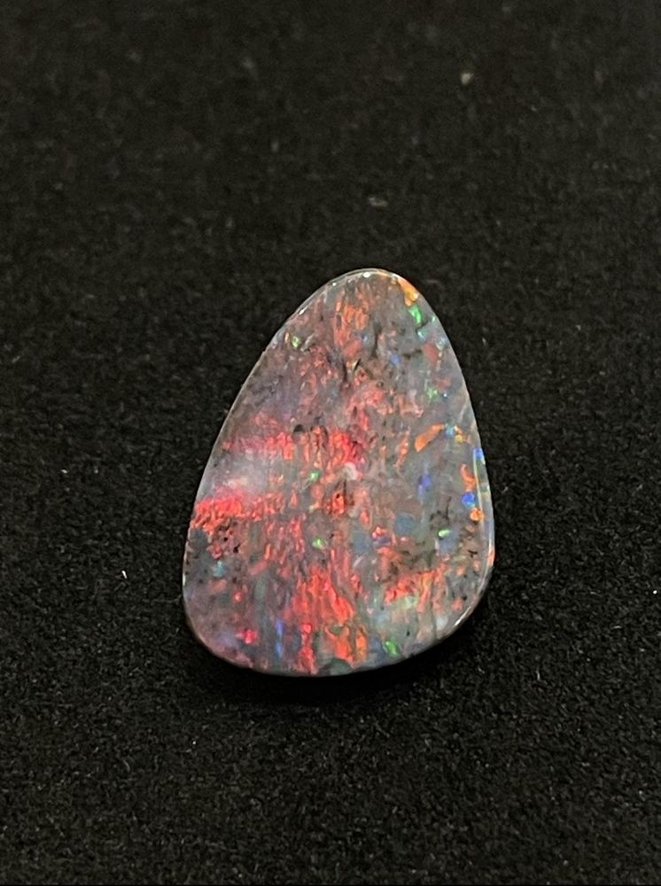 Black opals are a speciality