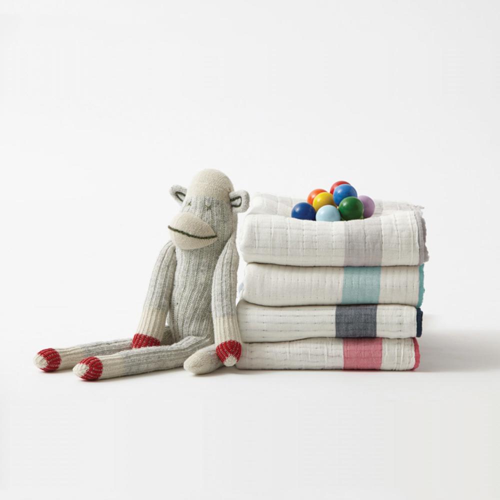 Set of 4 Muslin Blankets