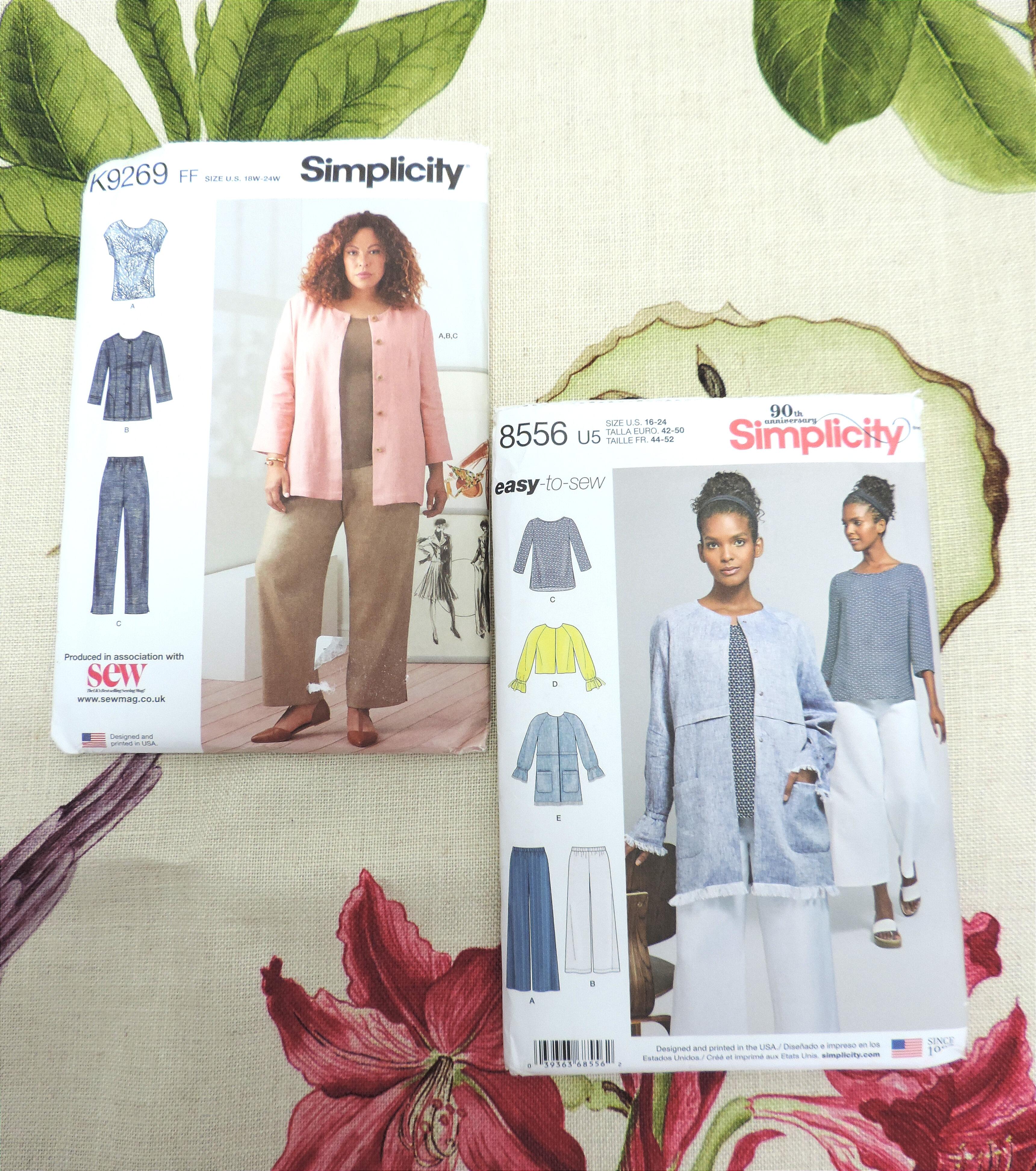 2 packs of simplicity packs