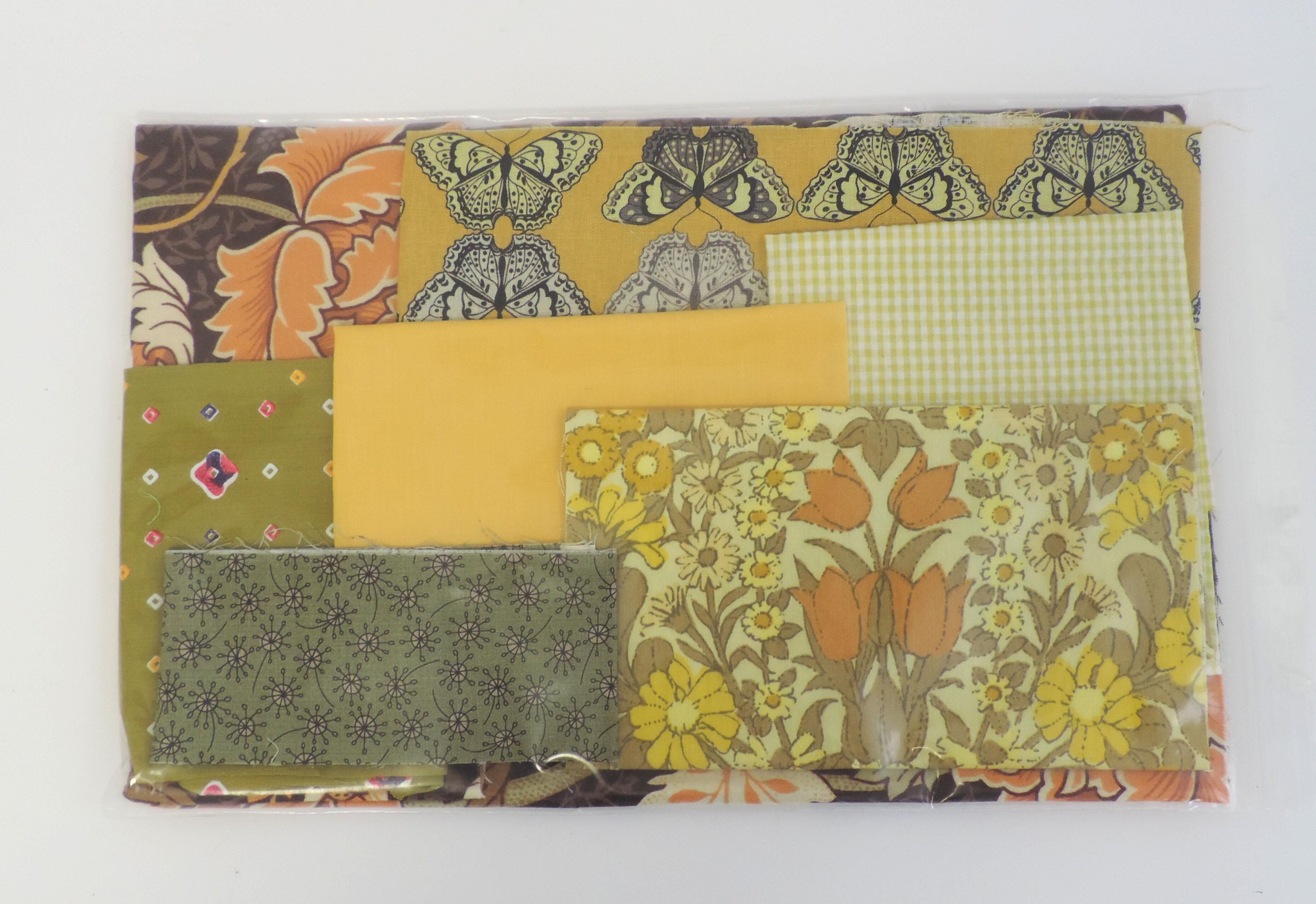 Patch Crafters Yellow Patchwork Bundle Yellow Tones Fabric for Sewing & Crafts - Thames Hospice