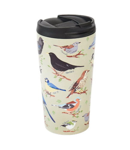 eco chic birds coffee mug